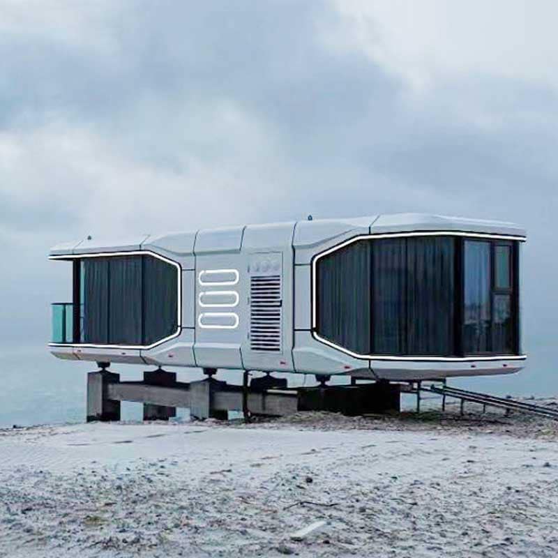 Casa cápsula espacial de 2 o 3 dormitorios Modelo VHCON-E7